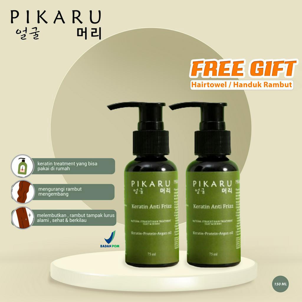 Jual Pikaru Keratin Treatment anti Frizz | Shopee Indonesia