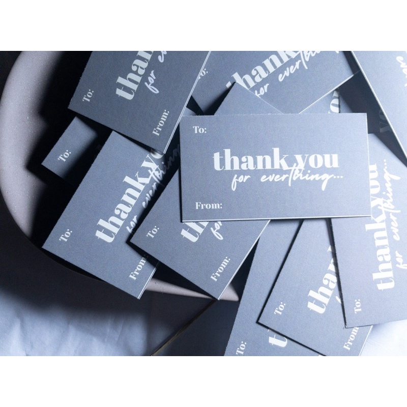 Jual Mini thank you card | Shopee Indonesia