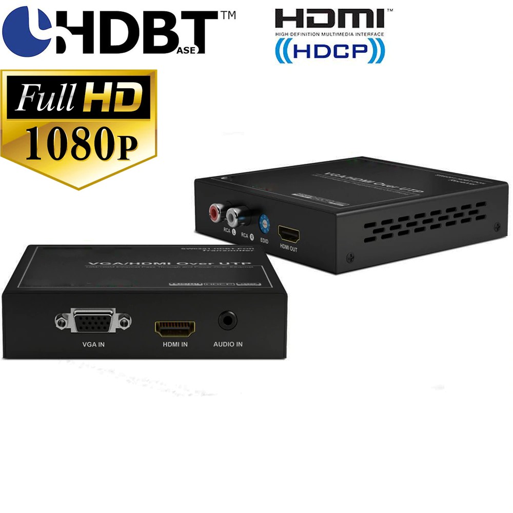 Jual Bebas ongkir HDmatters VGA HDMI HDbaset extender audio extractor ...