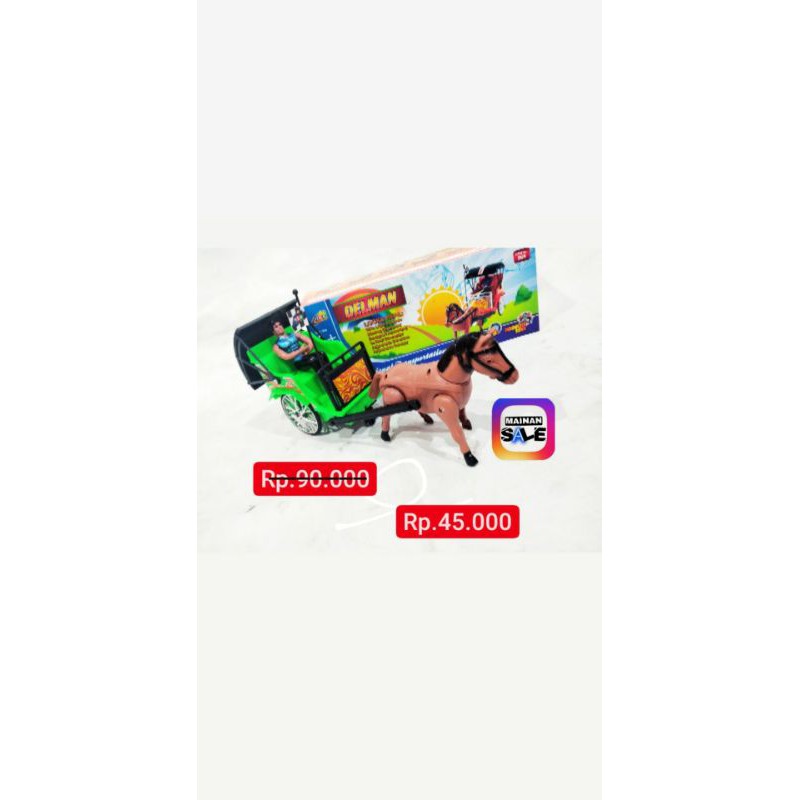 Jual delman pak husir | Shopee Indonesia