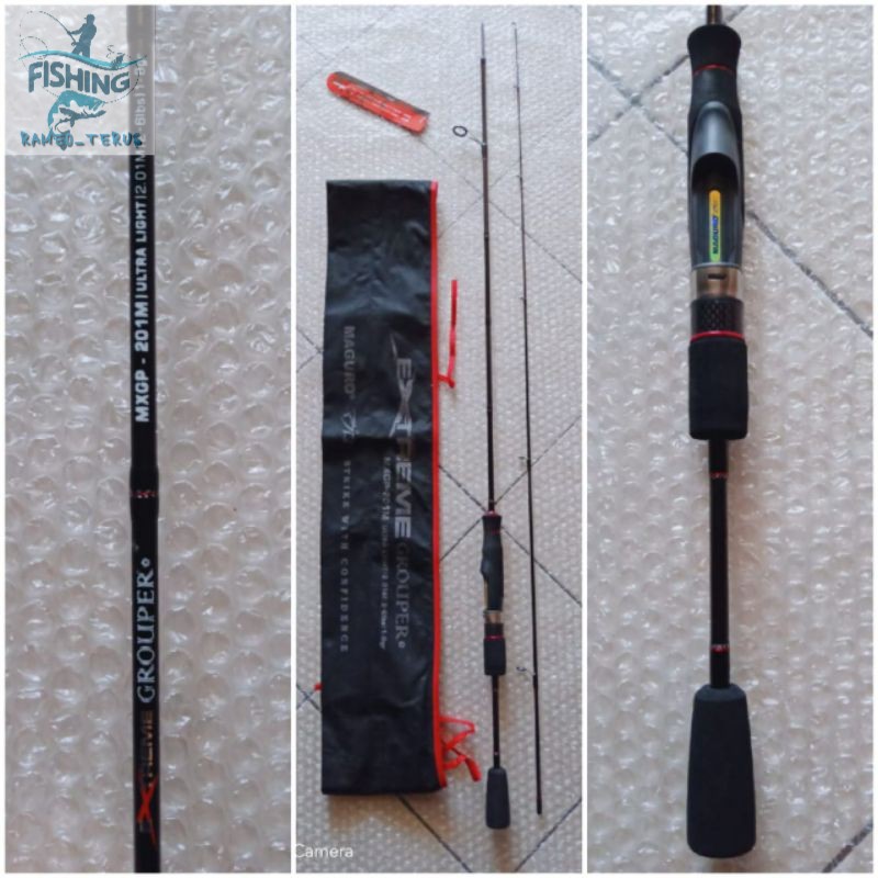 Jual FISHING ROD UL MAGURO GROUPER 201CM FULL FUJI | Shopee Indonesia
