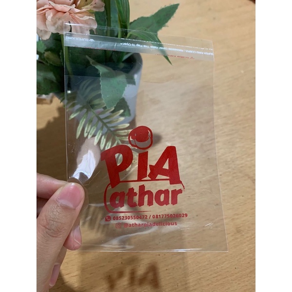Jual Sablon Plastik Opp Roti Ukuran 12x12 1000Pcs Free Desain | Shopee ...
