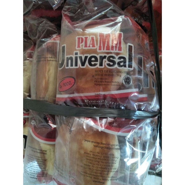 Jual ROTI PIA MM UNIVERSAL / PIA BASAH ISI KACANG HIJAU | Shopee Indonesia