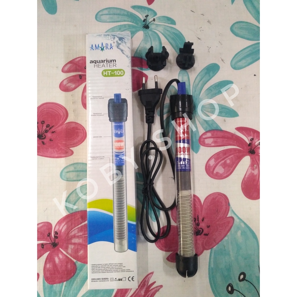 Jual Penghangat Air / Heater Aquarium Aquascape AMARA HT100 HT 100