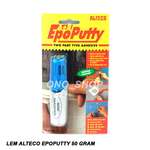 Jual Lem Alteco Epo Putty Gram Lem Dodol Shopee Indonesia