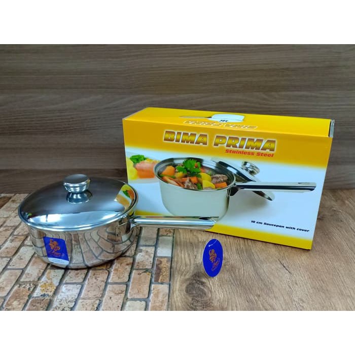 Jual Bima Prima Saucepan Gagang Stainless Cm Bima Prima B M Shopee Indonesia