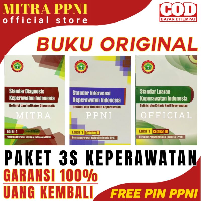 Jual ORIGINAL | PROMO PAKET 3 Buku SIKI SDKI SLKI ORIGINAL PPNI ...