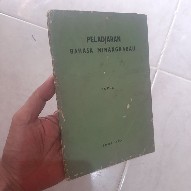 Jual Peladjaran Bahasa Minangkabau By Roesli Shopee Indonesia