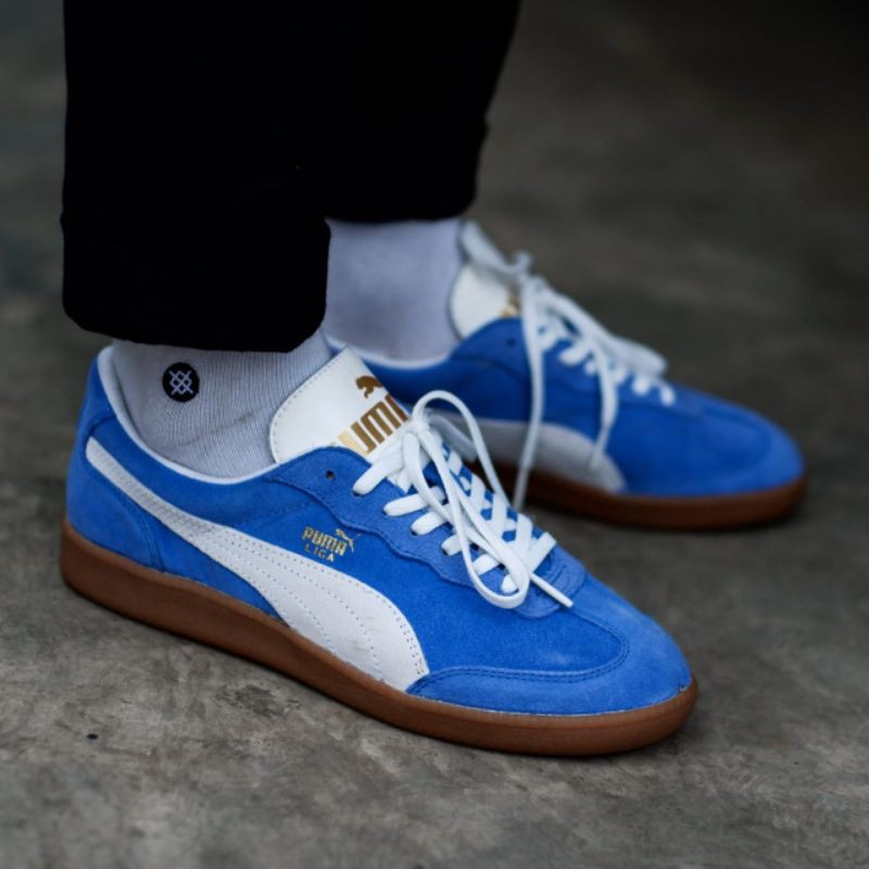 Puma liga blue best sale