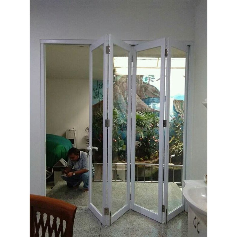 Jual Promo Pintu Jendela Almunium Aluminium Lipat Sliding Shopee