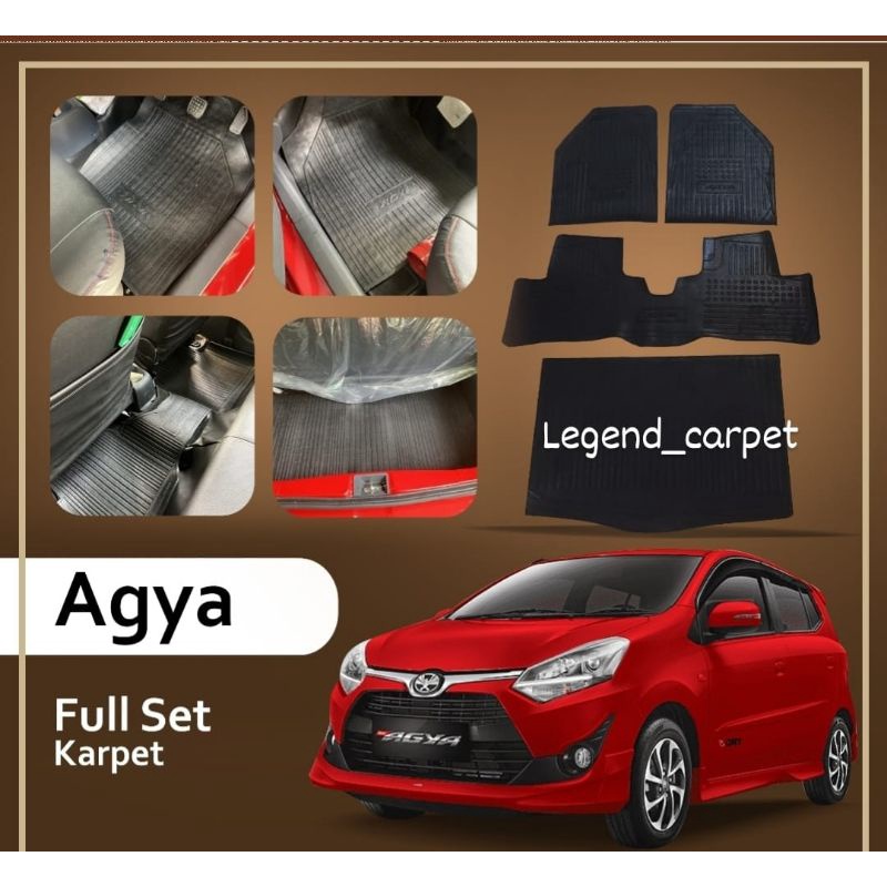 Jual Karpet Karet Alas Lantai Mobil Agya Cc Shopee Indonesia