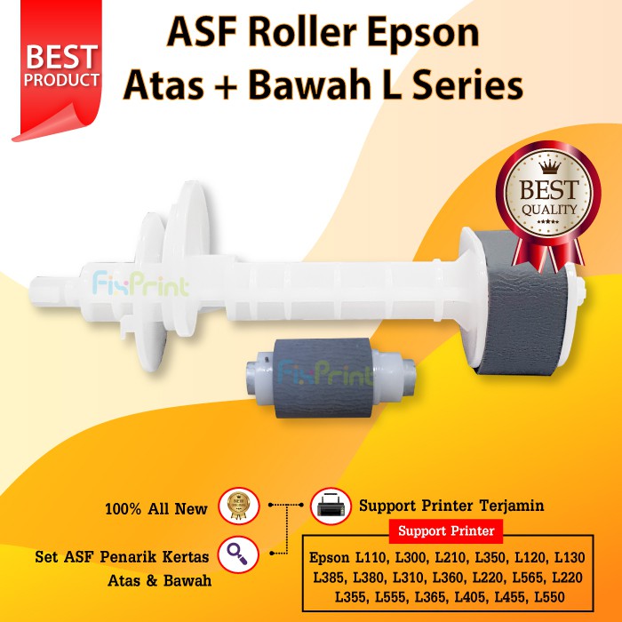 Jual Asf Roller Penarik Kertas Printer Epson L110 L120 L210 L220 L300 L310 L350 L360 L365 Atas 0887