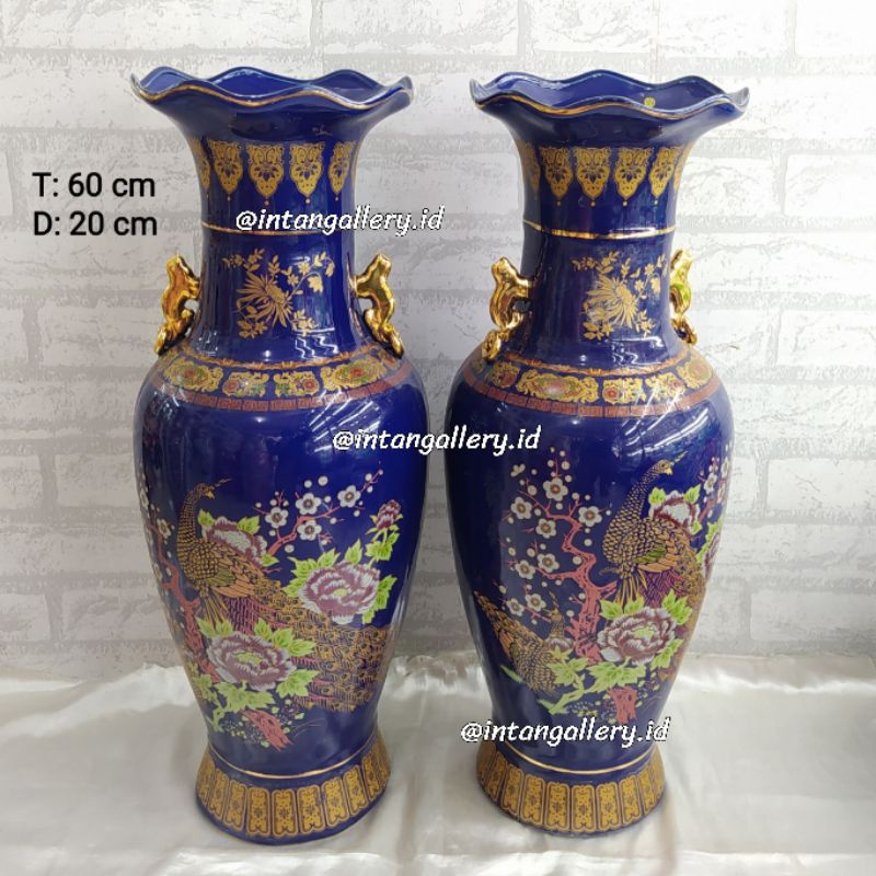 Jual Guci Navy Sepasang Ukuran 60 cm - GRATIS Packing Kayu …