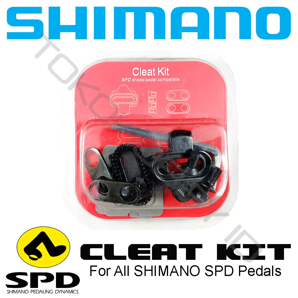 Jual Cleat Kit Sepatu Sepeda Cleats Kits MTB Road Bike Shimano SPD ...