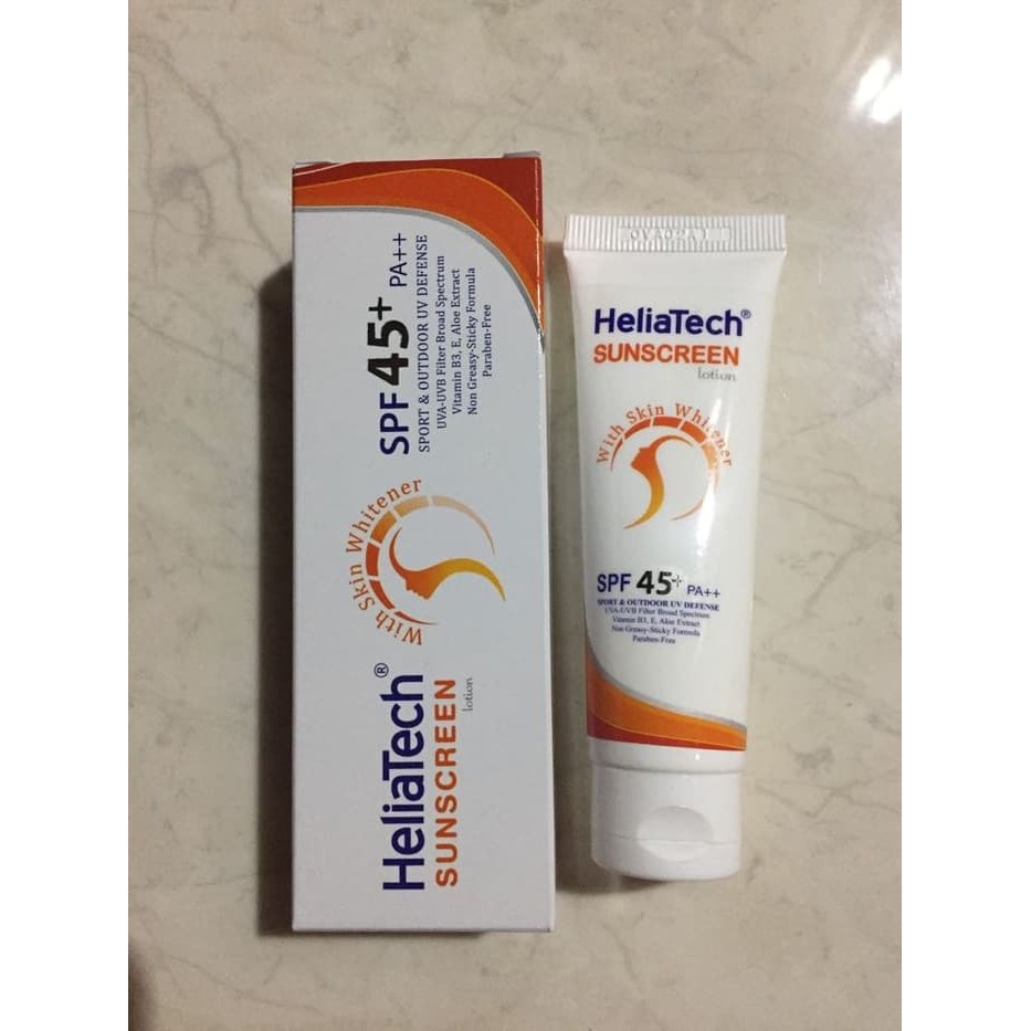 Jual Heliatech Sunscreen SPF 45+ Lotion Dulu Parasol 30 gr | Shopee ...