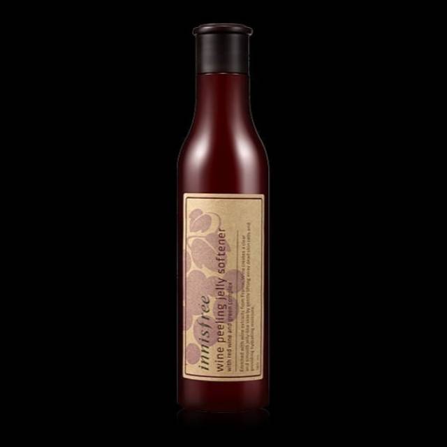 Jual Innisfree wine peeling jelly softener 180ml Shopee Indonesia