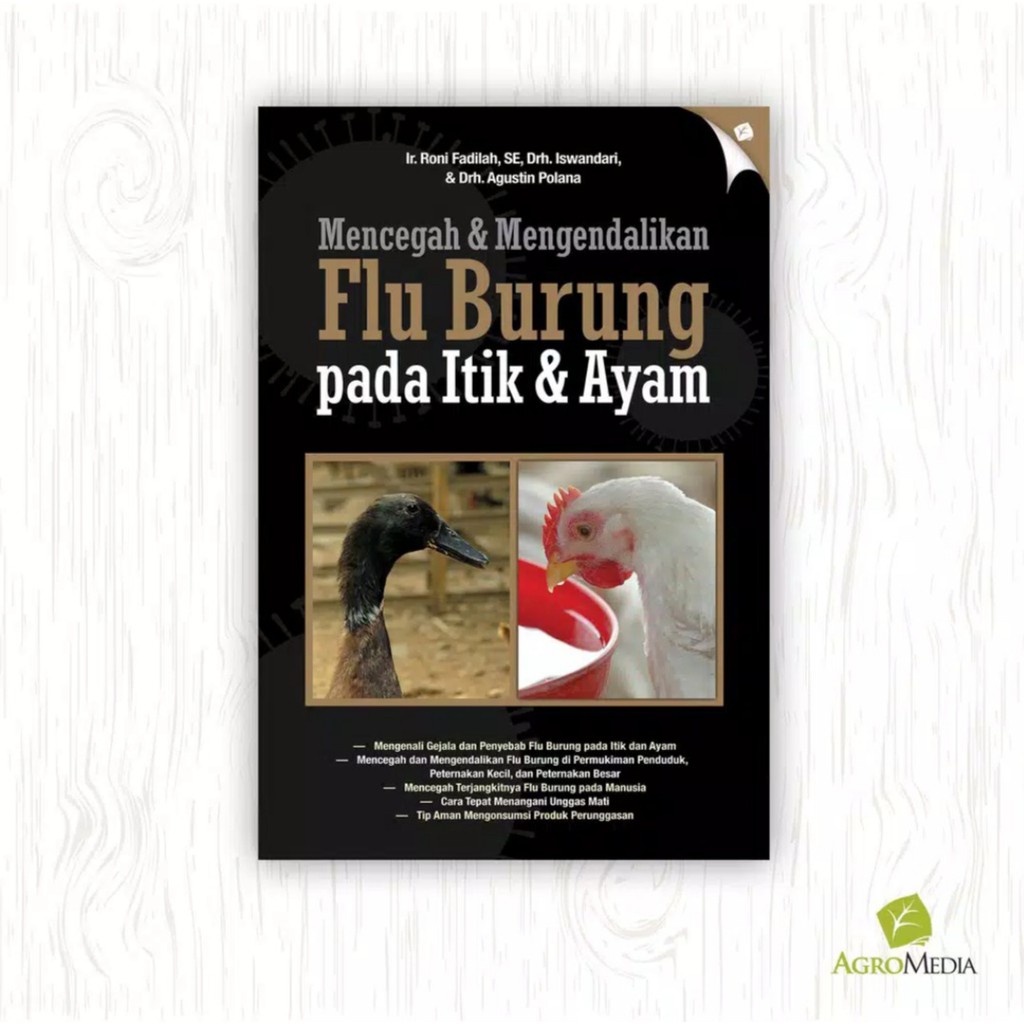 Jual Buku Mencegah And Mengendalikan Flu Burung Pada Itik And Ayam Ready Stock 100 Original 1513