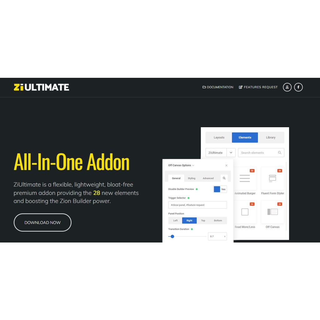 Jual ZiUltimate – Pro Element Library for Zion Builder (Original ...