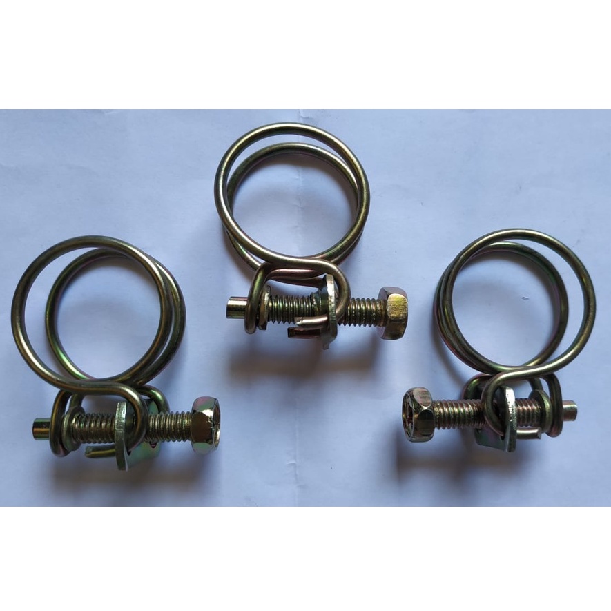 Jual Klem Kawat Hose Clamp ukuran 25 26 mm Klem Selang Radiator Mobil ...