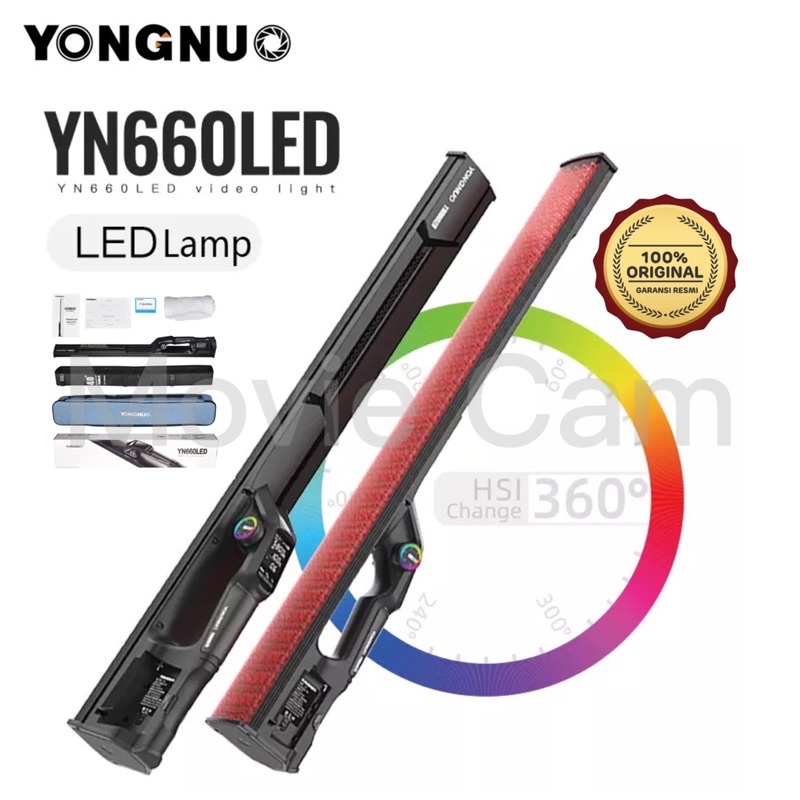 Jual Yongnuo YN660 / YN-660 LED RGB Light Stick | Shopee Indonesia