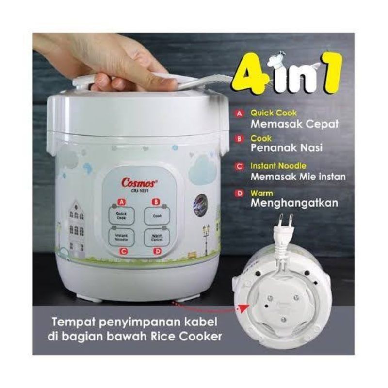 harga cosmos rice cooker mini