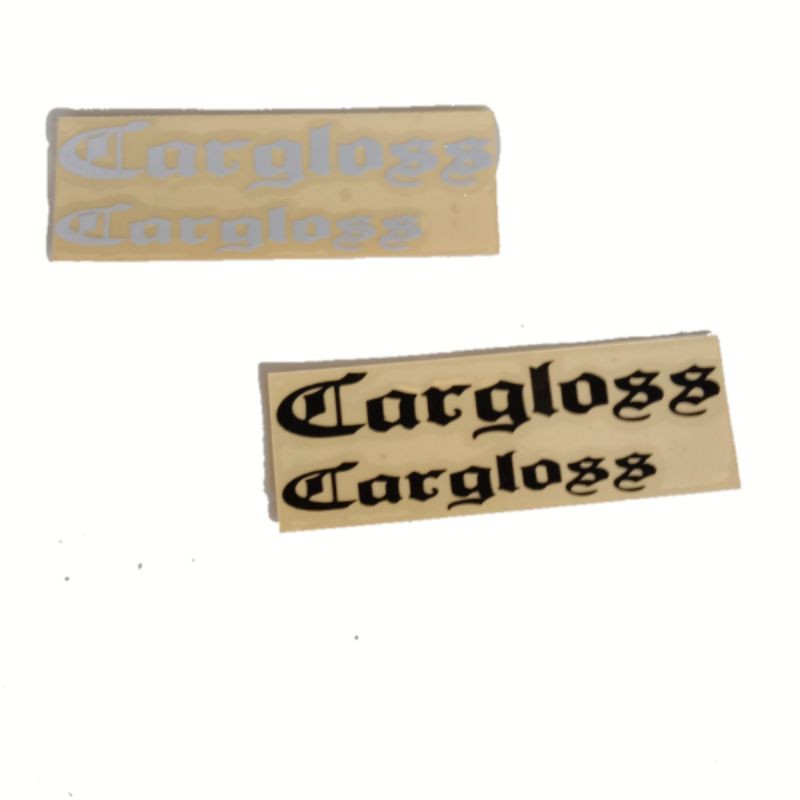 Jual Stiker Cargloss || Stiker Helm Cargloss cutting || COD | Shopee ...