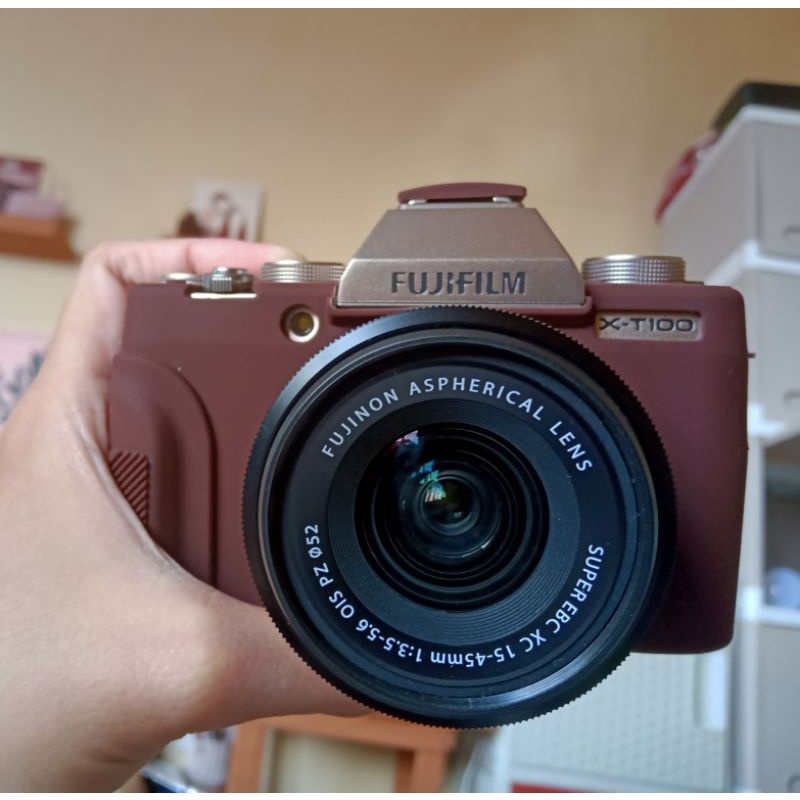 15 45mm Fujifilm Xt100 Second Jual Fujifilm XT100 Second Mulus