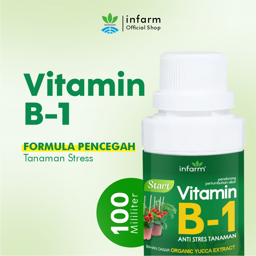 Jual INFARM - Vitamin B1 Premium Nutrisi Tanaman Anti Stress Kualitas ...