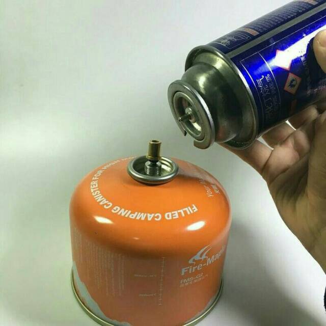 Jual adapter refill gas / alat isi ulang gas canister kaleng Shopee