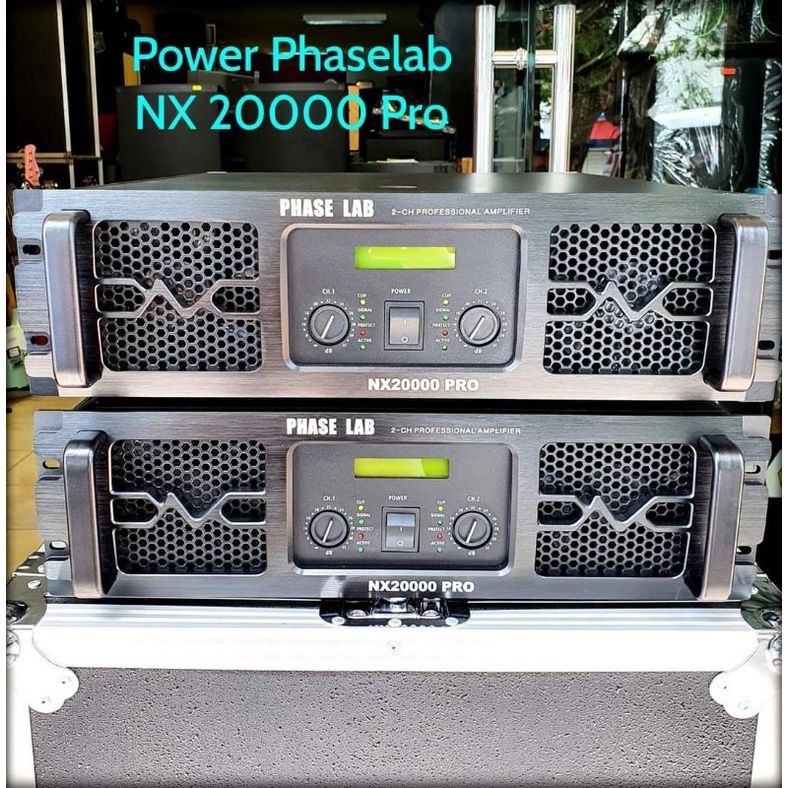 Jual POWER AMPLIFIER PHASE LAB NX 20000 PRO ORIGINAL Shopee Indonesia