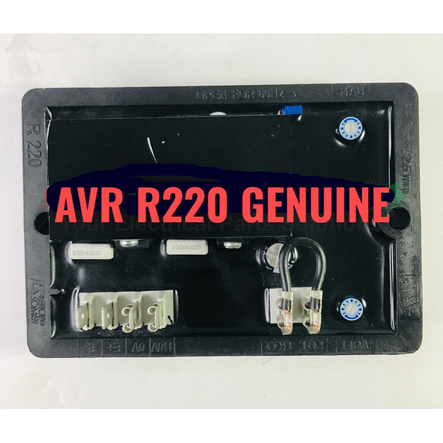 Jual AVR R220 GENUINE LEROY SOMER AVR GENERATOR R 220 high quality ...