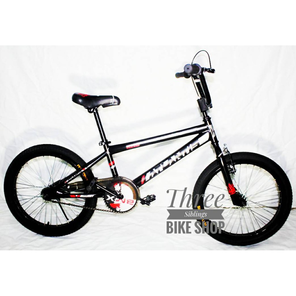 Jual SEPEDA BMX ATLANTIS ROTOR REM TORPEDO 20 INCH WARNA HITAM MERAH ...