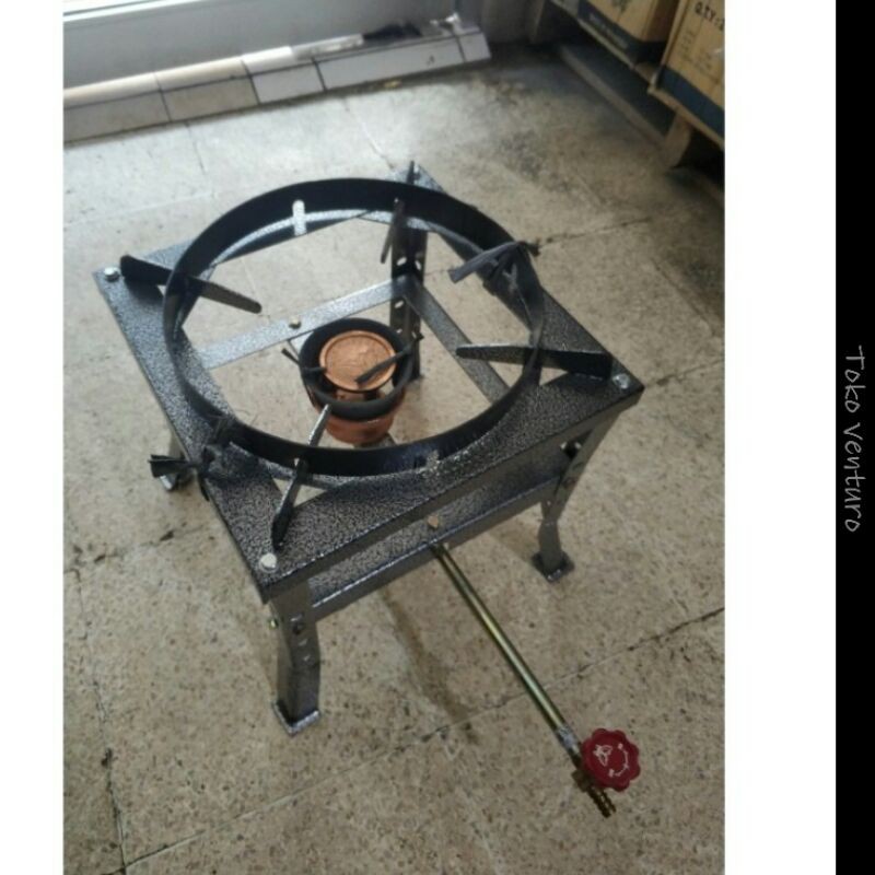 Jual kompor gas semawar 768 + rangka butterfly 32cm knockdown | Shopee ...