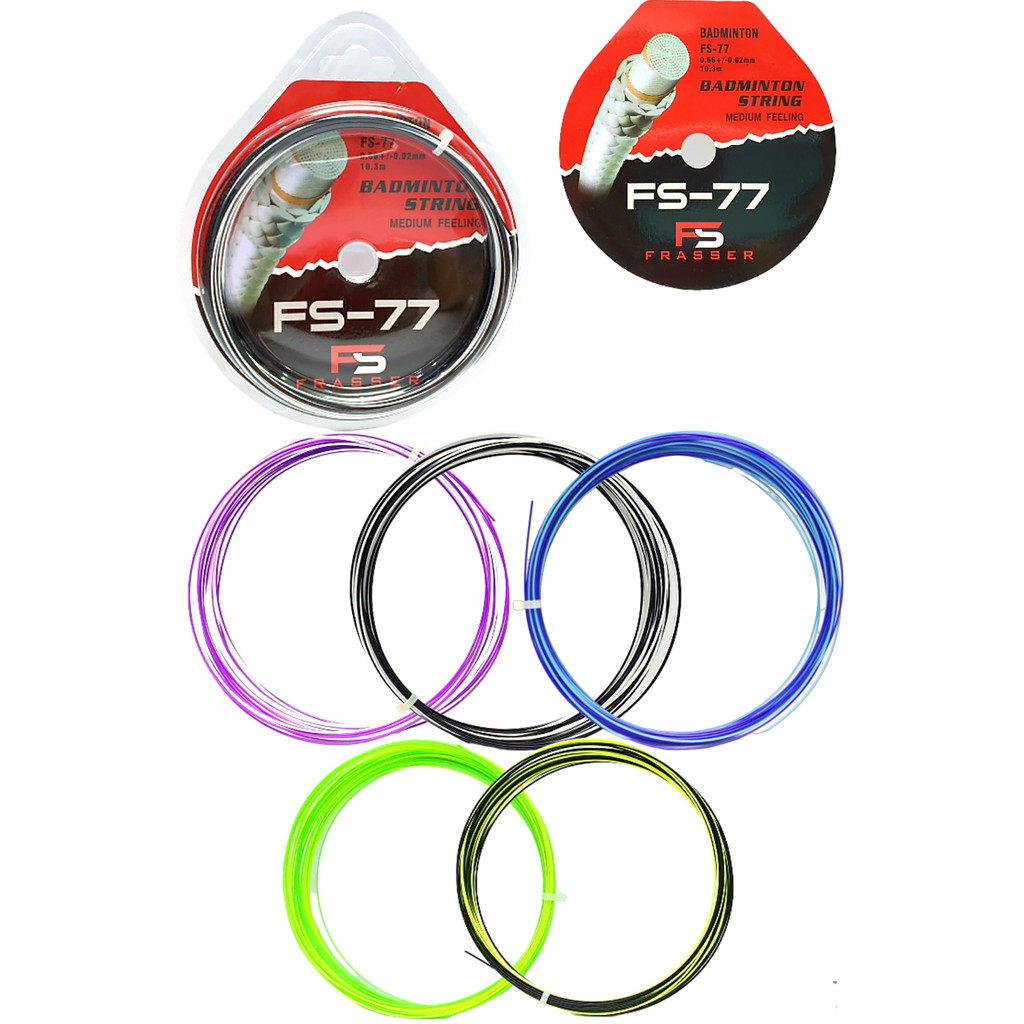 Jual Senar Raket Badminton 77 Rainbow | Shopee Indonesia