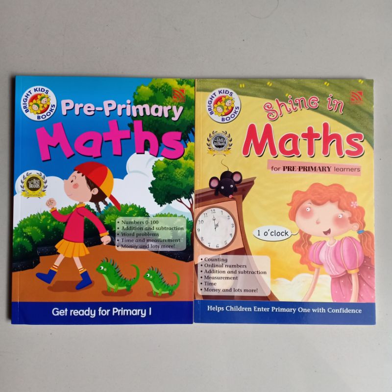 Jual Bright Kids Books Pre-Primary Maths (Pilihan Per Buku) | Shopee ...