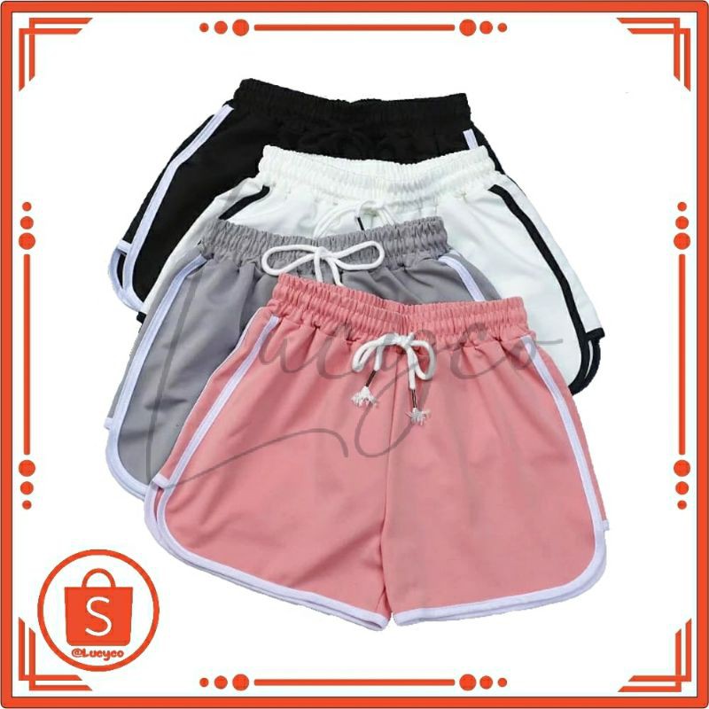 Jual LC058 Hotpants Muniko Celana Santai Korea Shopee Indonesia