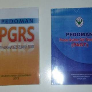 Jual Buku Pedoman Pgrs Pelayanan Gizi Rumah Sakit Dan Pedoman Pagt