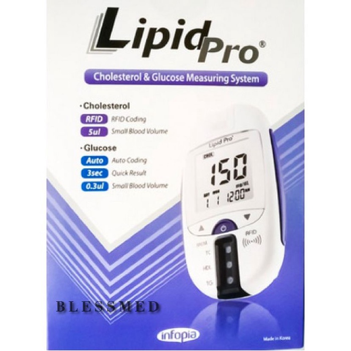 Jual LIPID PRO Alat Cek Kolesterol Total HDL LDL Trigliserida | Shopee ...