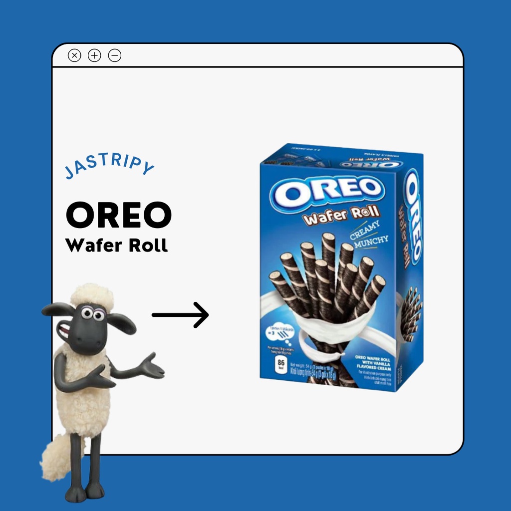 Jual Oreo Wafer Roll | Shopee Indonesia