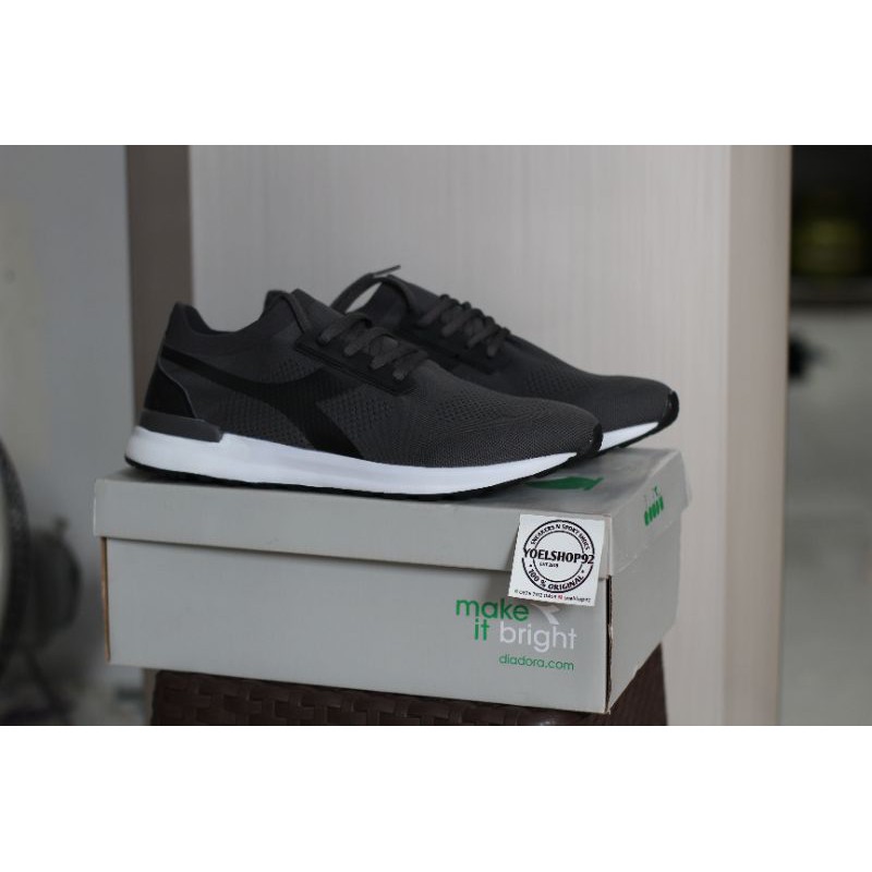 SEPATU RUNNING DIADORA LERANZO GREY ORIGINAL
