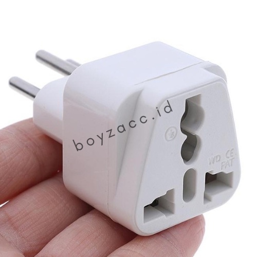 Jual Adapter Konverter Power Plug Uk / Us / Eu Ke Switzerland Swiss Ac ...