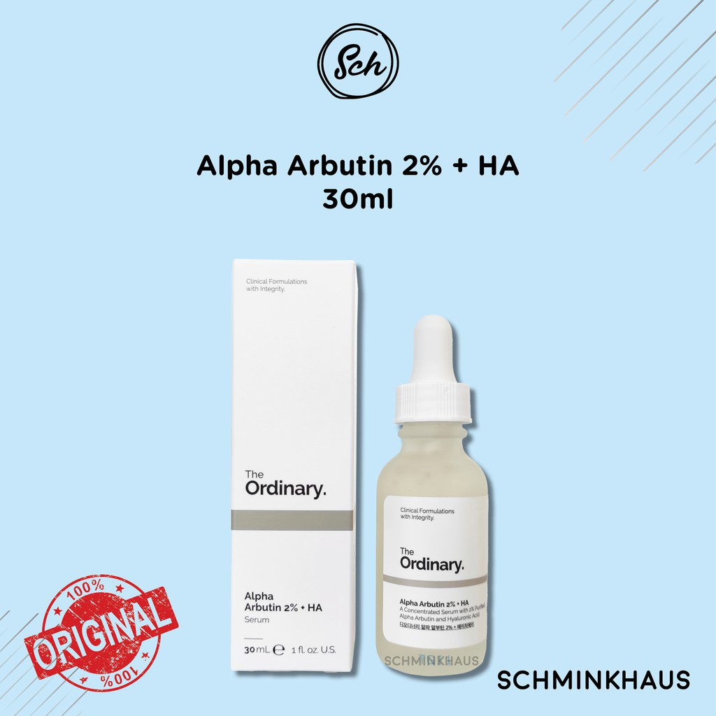 Jual TO Alpha Arbutin 2% + HA ( 30ml / 60ml ) | Shopee Indonesia