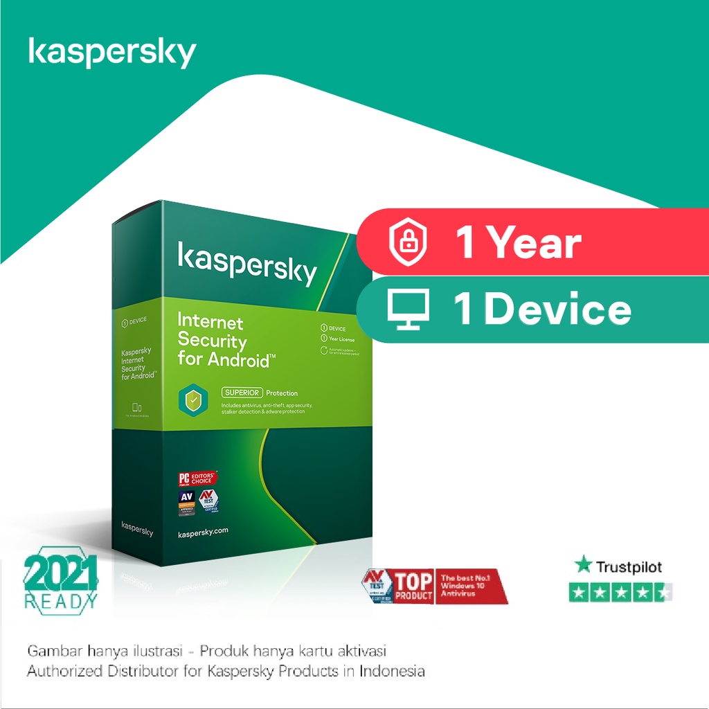 Jual Kaspersky Internet Security for Android ( 1 User ) | Shopee Indonesia