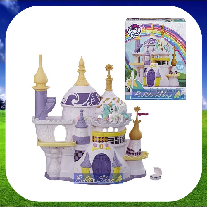 Y Little Pony Canterlot Castle Playset With Princess Celestia Figure