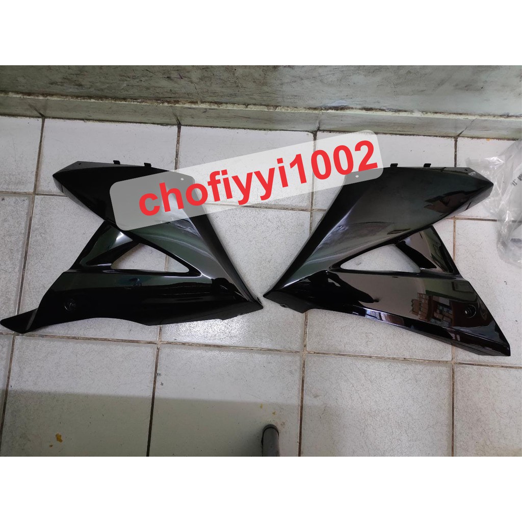 Jual Fairing bawah ninja rr new hitam polos Original | Shopee Indonesia