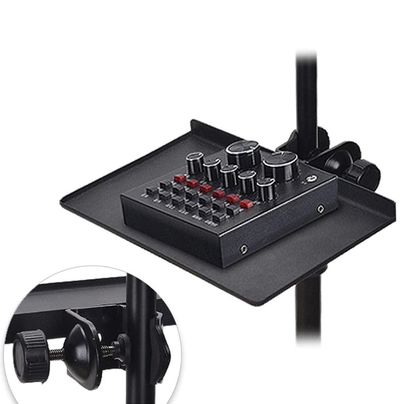 Jual ALITER Tripod Sound Card Tray Clamp Holder - NB11 - Black | Shopee ...