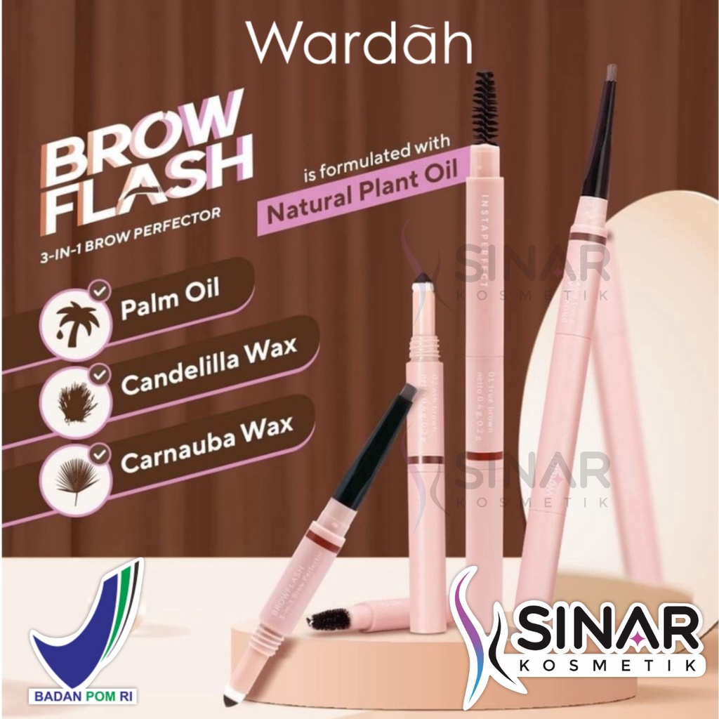 Jual Instaperfect Brow Flash 3 in 1 Brow Perfector | Pensil Alis ...