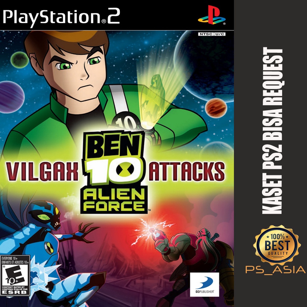Jual Kaset PS 2 Ben 10 Vilgax Attacks | Shopee Indonesia