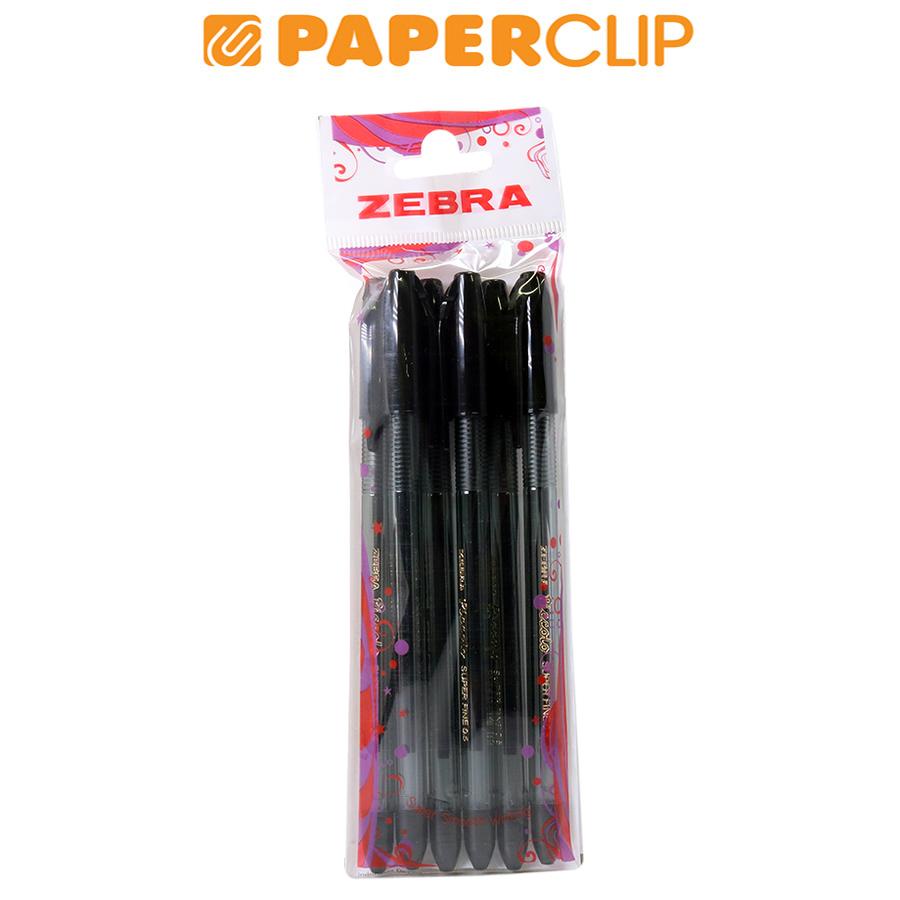 BALLPOINT ZEBRA PICCOLO 05 ISI 6 BLACK