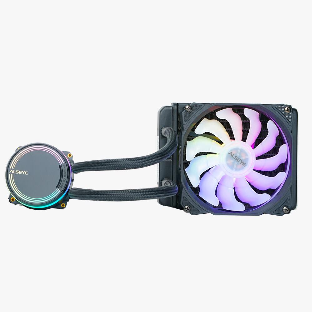 Jual KIPAS HEATSINK FAN PROCESSOR ALSEYE M-120 LIQUID COOLER WATER ...